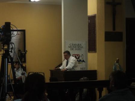 VEREADOR SEGURA APRESENTOU INDICAÇÃO SUGERINDO AO PREFEITO MUNICIPAL O REGISTRO DO NOME DO SENHOR ROMEU VICTORIANO DO NASCIMENTO, PARA QUE O MESMO SEJA JUSTAMENTE HOMENAGEADO, TENDO O SEU NOME DADO A UMA VIA PÚBLICA OU PRÓPRIO PÚBLICO DE NOSSA CIDADE.