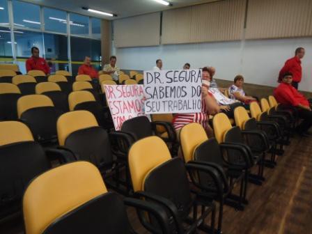 MANIFESTAÇÃO NO PLENÁRIO DA CÂMARA MUNICIPAL DO DIA 16/04/2012.